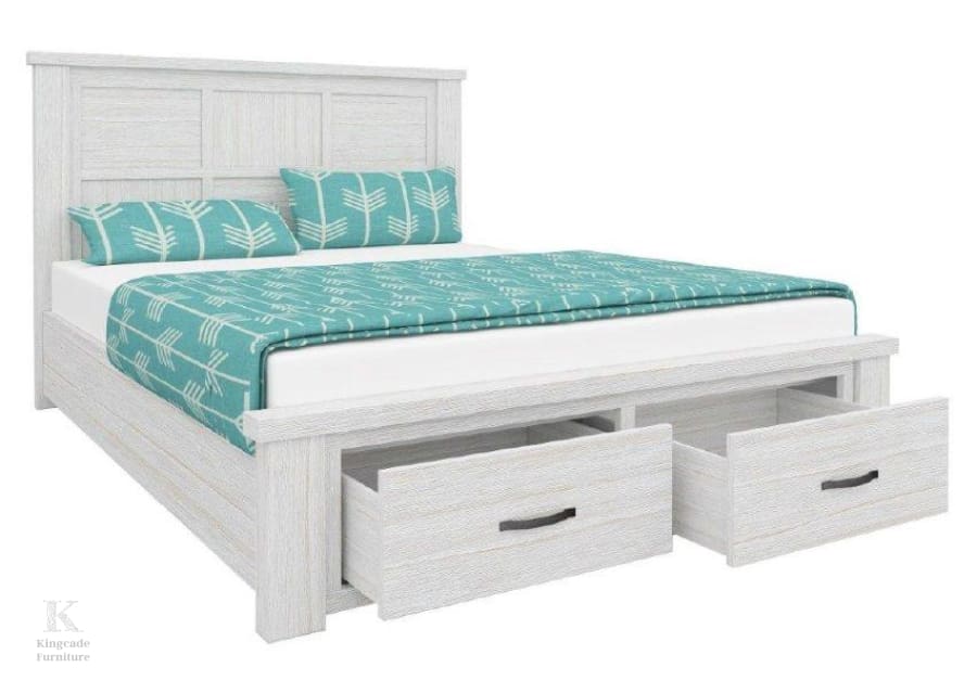 East Port Storage Bed With End Drawers Queen