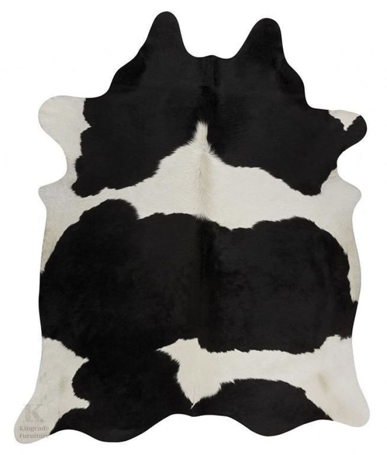 Exquisite Natural Cow Hide Black White Cowhide