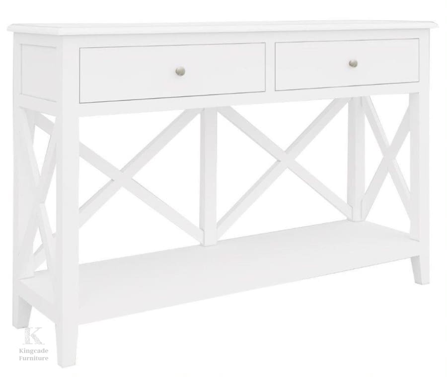 Harbour 2 Drawer Console Table W120