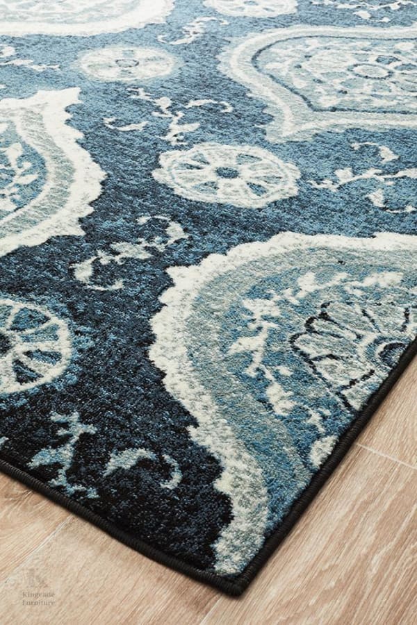 Kingcade 6103 Navy Rug Modern