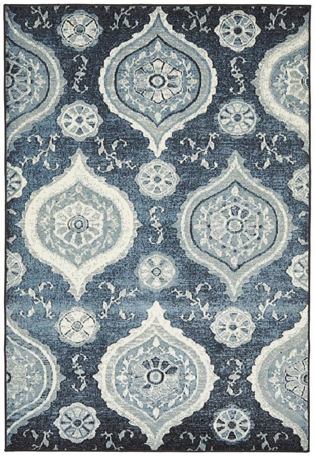 Kingcade 6103 Navy Rug Modern