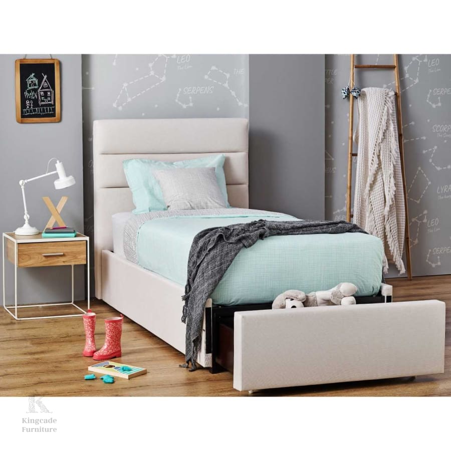 Lily Single Bed With Front Drawer