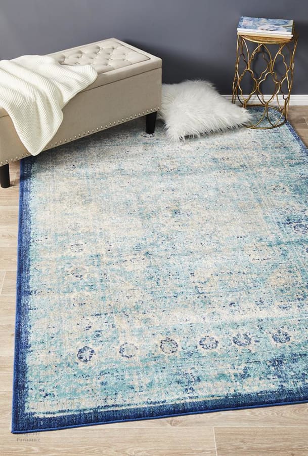 Oasis 261 Blue Rug Modern