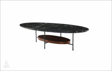 Olivia Marble Top Coffee Table - coffee Table