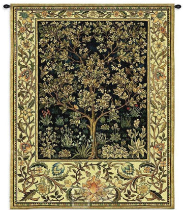 Tree Of Life Wall Art Tapestry -Green