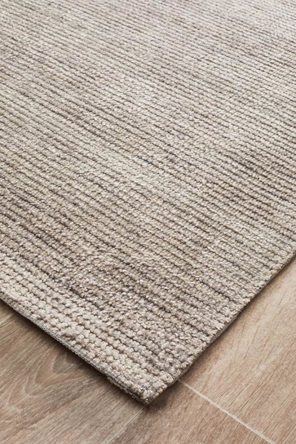 Westminister Stone Cotton Rayon Rug Modern